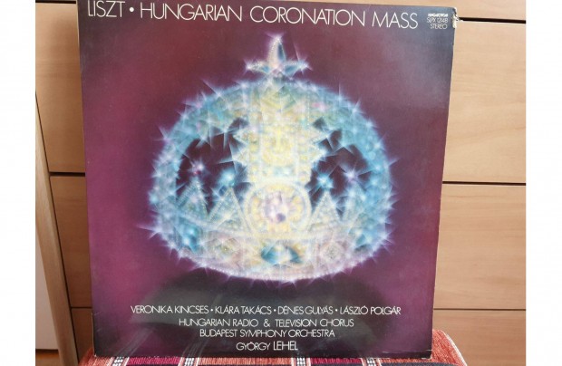 Liszt Ferenc - Koronzsi mise hanglemez bakelit lemez Vinyl