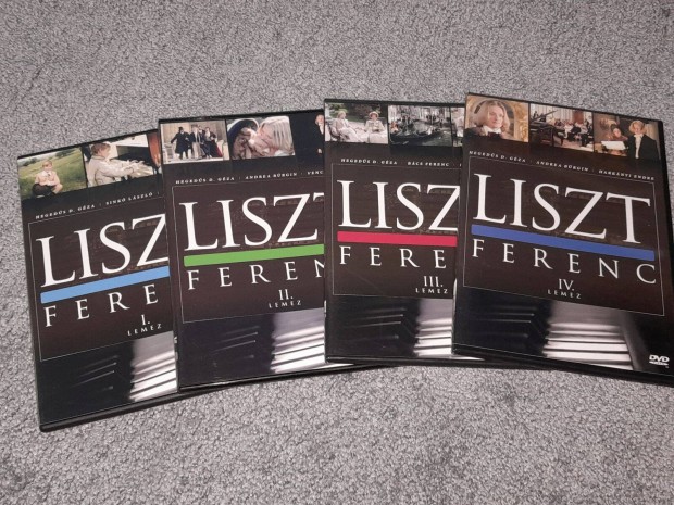 Liszt Ferenc film 1 2 3 4 DVD (1982) ( R: Szinetr Mikls ) 8 rsz