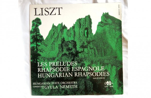 Liszt, Hungarian State Orchestra, Gyula Nmeth Les Prludes, Rhapsod