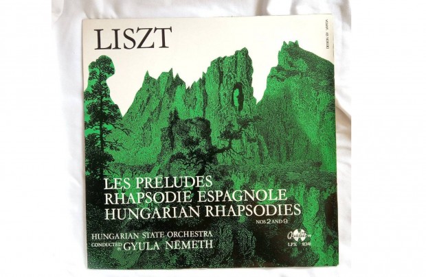 Liszt, Hungarian State Orchestra, Gyula Nmeth Les Prludes, Rhapsod