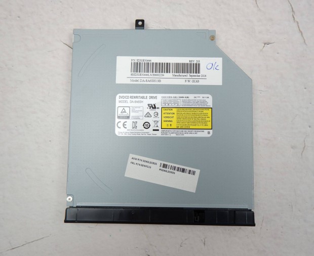 Lite-On DVD r laptopba 9.5mm DA-8A6SH SATA