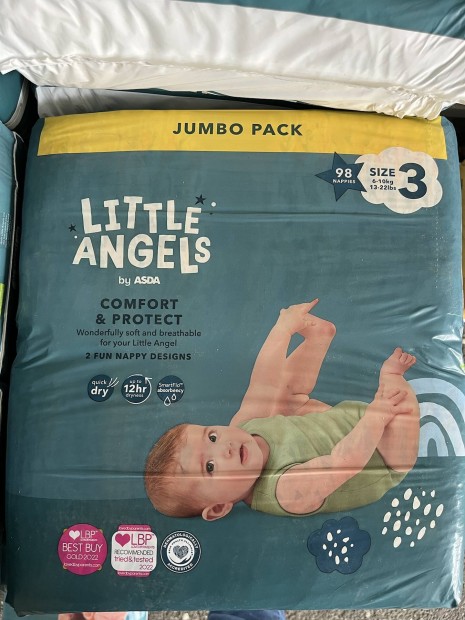 Little Angels pelenka Jumbo pack