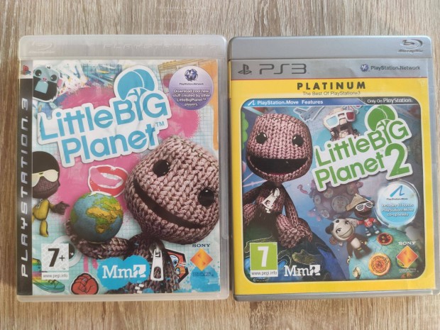 Little Big Planet 1 s 2 PS3 jtk