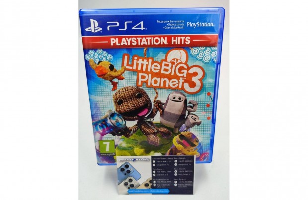 Little Big Planet 3 PS4 Garancival #konzl0097