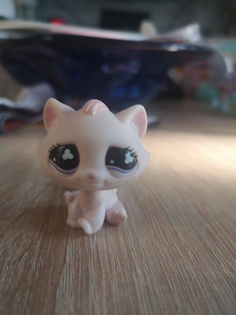 Littlest Pet Shop Pale Pink Cat #606 Original