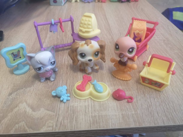 Littlest Pet Shop #343 #344 #345 Eredeti Ritka Alkuvadszok szett