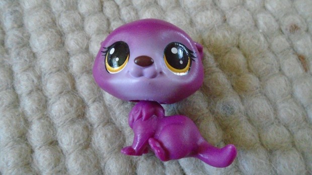 Littlest Pet Shop -Lila fka figura -eredeti -jszer - Gyjtknek is!