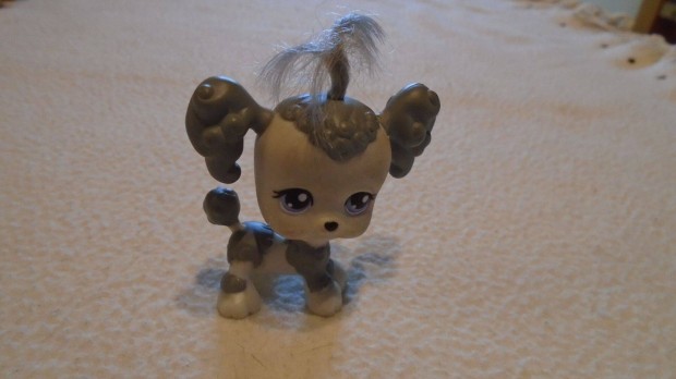 Littlest Pet Shop - Kutyus figura hajjal a fejn - jszer