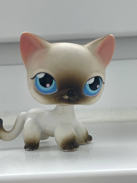 Littlest Pet Shop eredeti rövidszőrű cica figura