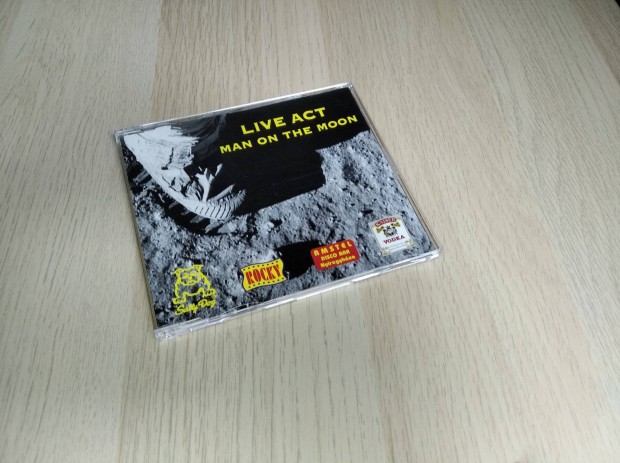 Live Act - Man On The Moon / Maxi CD (Hungary 1997.)