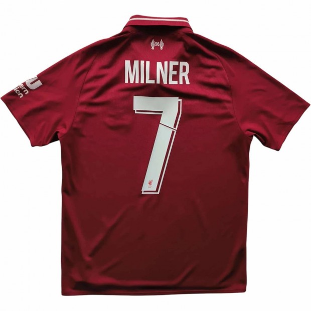 Liverpool 2018-19 New Balance hazai James Milner foci mez S-es