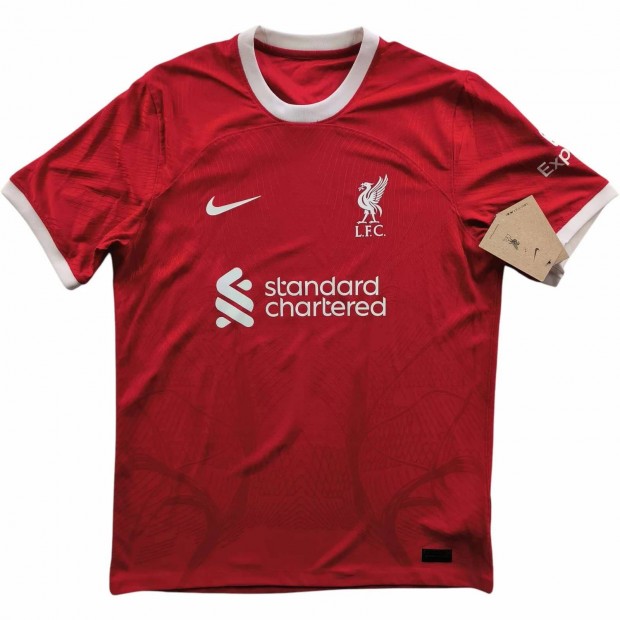 Liverpool 2023-24 Nike hazai Player Issue *j* foci mez L-es