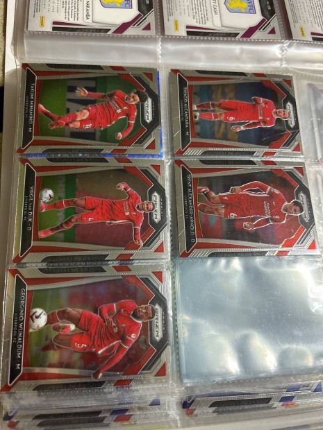 Liverpool Panini Prizm focis krtyk