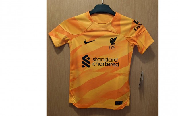 Liverpool eredeti Nike 2023-24 narancssárga gyerek mez (122-128)