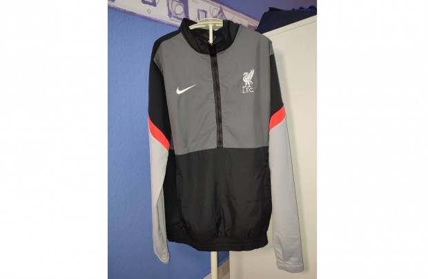 Liverpool eredeti Nike cipzras szrke fels (S)