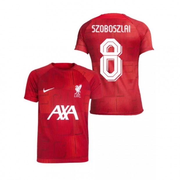 Liverpool mez fels gyerek NIKE SZOBOSZLAI 8 2023/24 piros