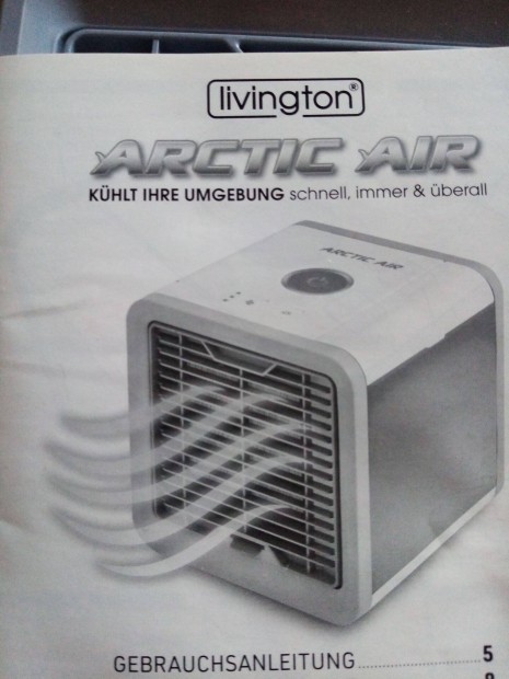 Livington Arctic Air vizes ventiltor