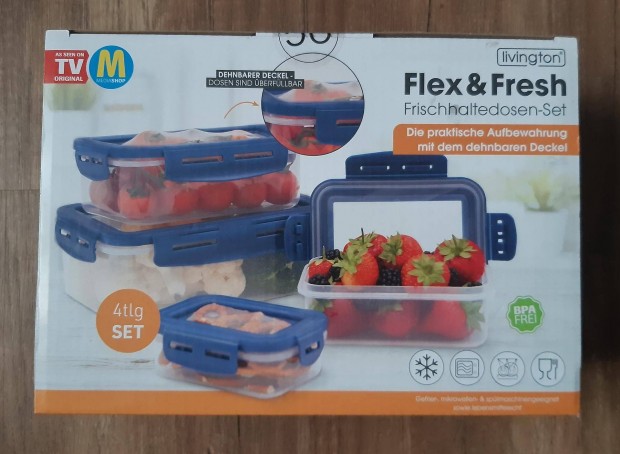 Livington Flex & Fresh frissentart doboz szett (j)