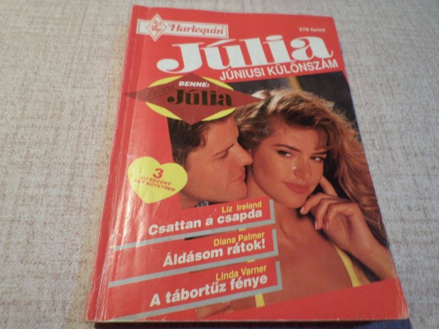 Liz Ireland 95/5. Csattan a csapda 3 trtnettel Jlia, Romantikus