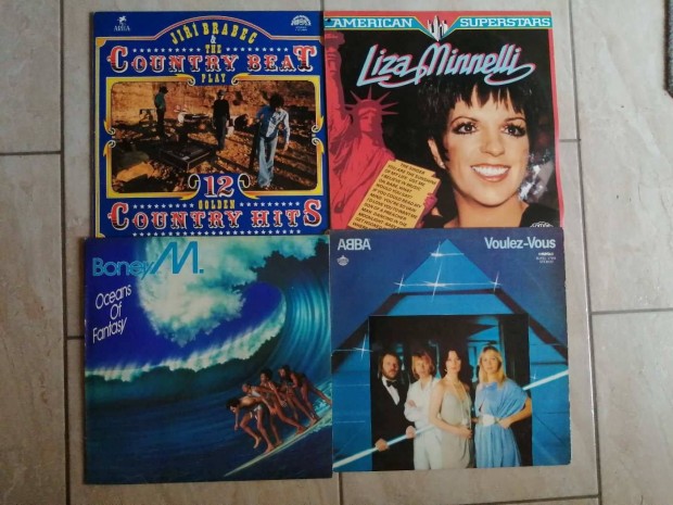 Liza Minelli s Country Hits Bakelt lemez -2 LP egyben
