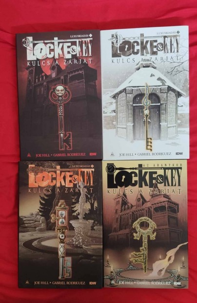 Locke & Key - Kulcs a zrjt 1-3. + Az Aranykor