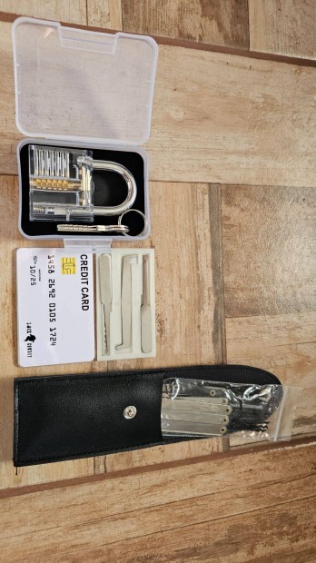 Lockpick 15in1 pengk kszlet + 1db edzs tltsz zr