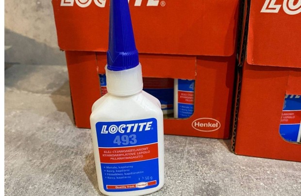 Loctite 493 Pillanatragaszt, 50g-os kiszerels - 12db