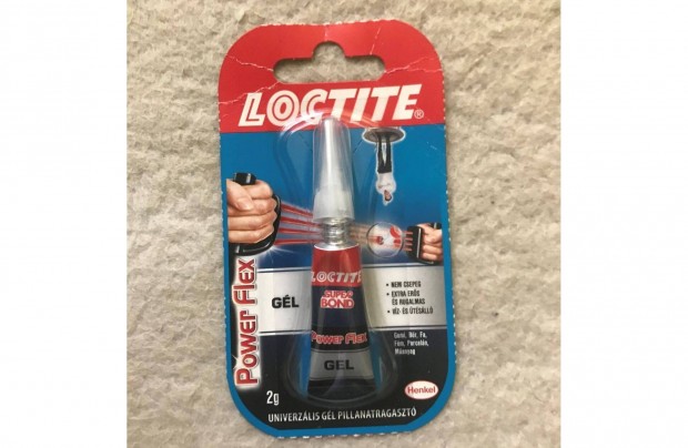 Loctite Power Flex rugalmas pillanatragaszt nagyon ers ragasztshoz