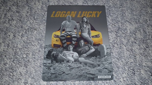 Logan Lucky - A tuti balh blu-ray steelbook