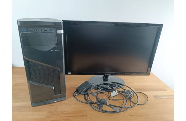 Logic szmtgp + Samsung monitor olcsn elad!