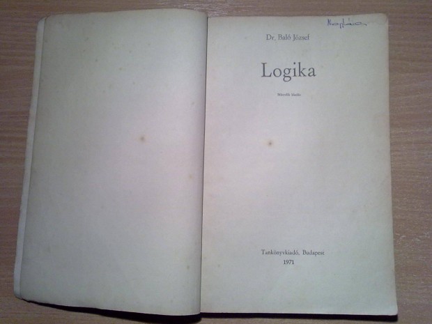 Logika (Msodik kiads)