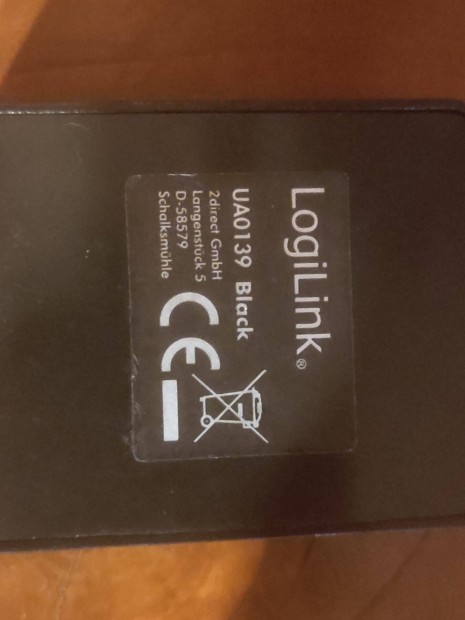 Logilink Smile 4 portos USB2.0 HUB fekete UA0139