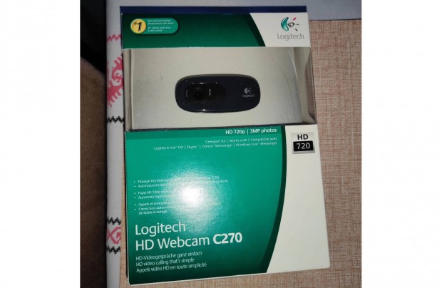 Logitech C270 HD webkamera, bontatlan