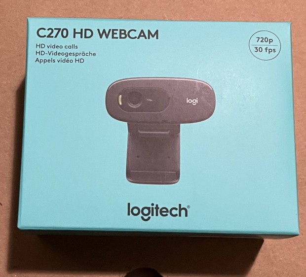 Logitech C270 HD webkamera mikrofonnal (960-001063)