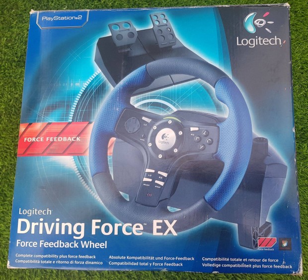 Logitech Driving Force EX kk kormny + pedl elad