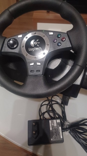 Logitech Driving Force Pro GT E-Uj11 kormnyvlt/pedlok/AC adapter  