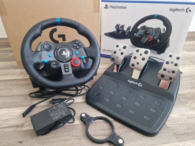 Logitech G29 PS PC kormány szett + mágneses váltó mod
