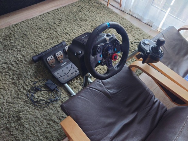 Logitech G29 + Driving Force Shifter + Wheel Stand Pro + Rgs modul