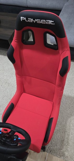 Logitech G29 + Playseat Evolution Red