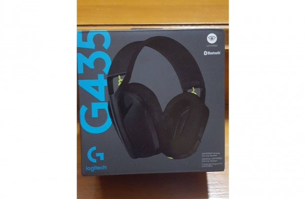 Logitech G435 bluetooth headset fejhallgat, fekete, j