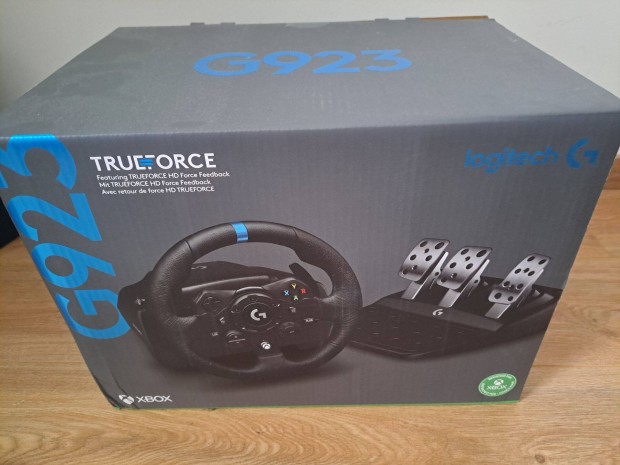 Logitech G923 Trueforce szimultor-versenykormny, Xbox konzolhoz