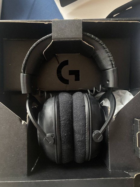 Logitech G pro X wired gaming headset fejhallgat