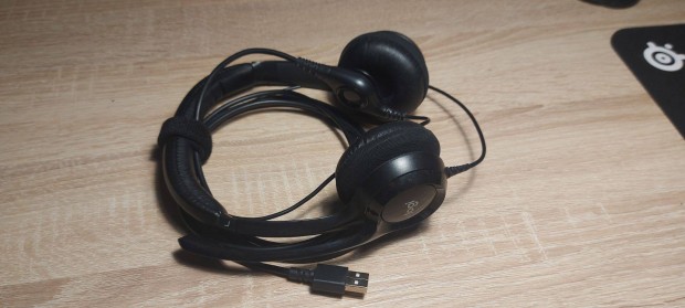 Logitech H390 fekete s szrke USB mikrofonos headsetek
