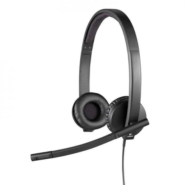 Logitech H570E Stereo USB-A vezetkes fejhallgat, mikrofonnal