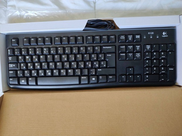 Logitech K120 magyar billentyzet, jszer, hibtlan