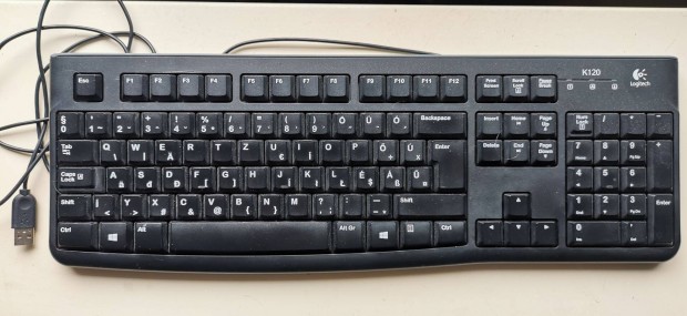 Logitech K120 magyar billentyzet usb