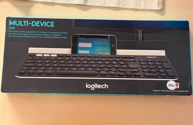 Logitech K780 Bluetooth billentyzet, De