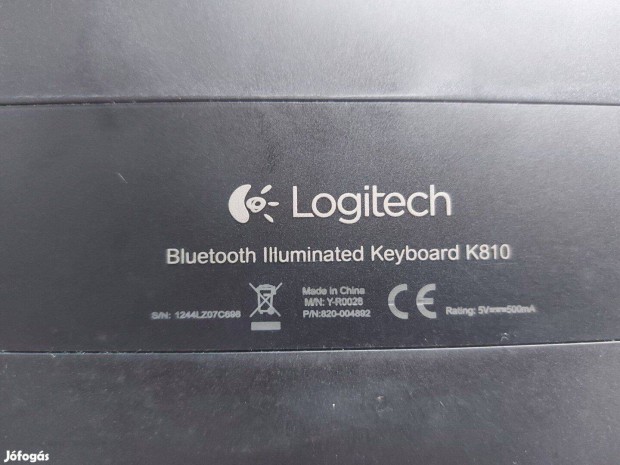 Logitech K810 Bluetooth Billentyzet Klaviatra