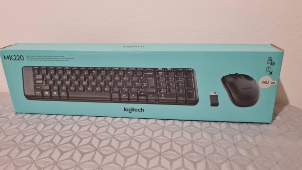 Logitech MK220 j vezetk nlkli billentyzet s egr (magyar)