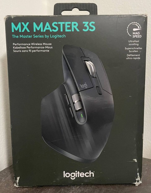 Logitech MX Master 3S wireless fs Szmla+Garancia